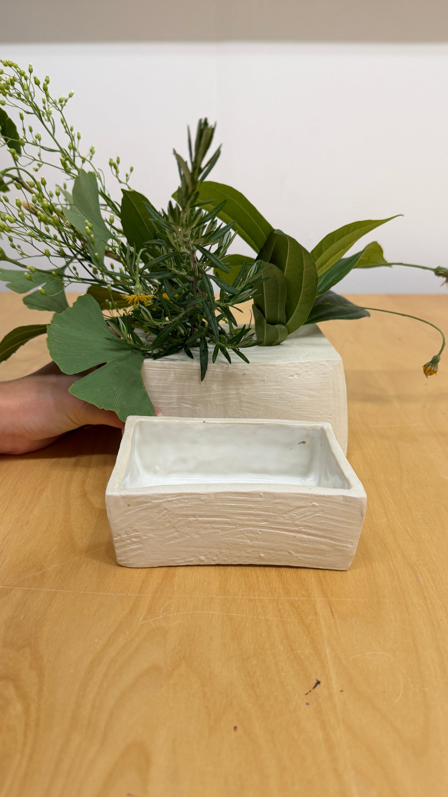 Flower Frog Vase (Brick)