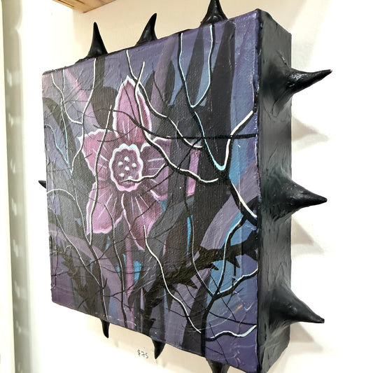 spiky flower painting