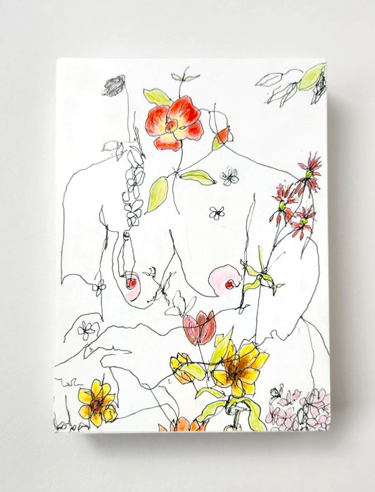 Woman with Flowers