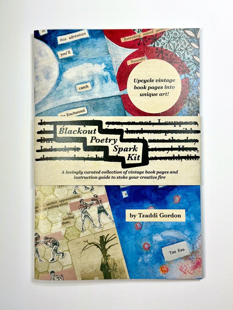 Blackout Poetry Spark Kits