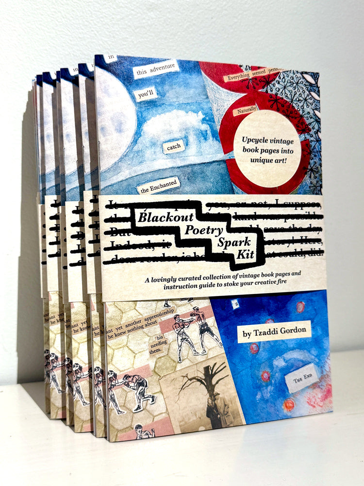 Blackout Poetry Spark Kits