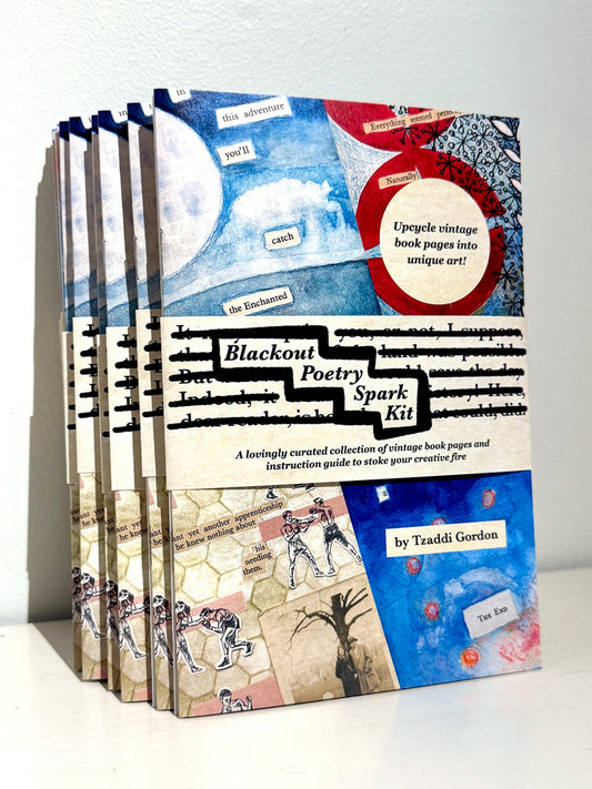 Blackout Poetry Spark Kits