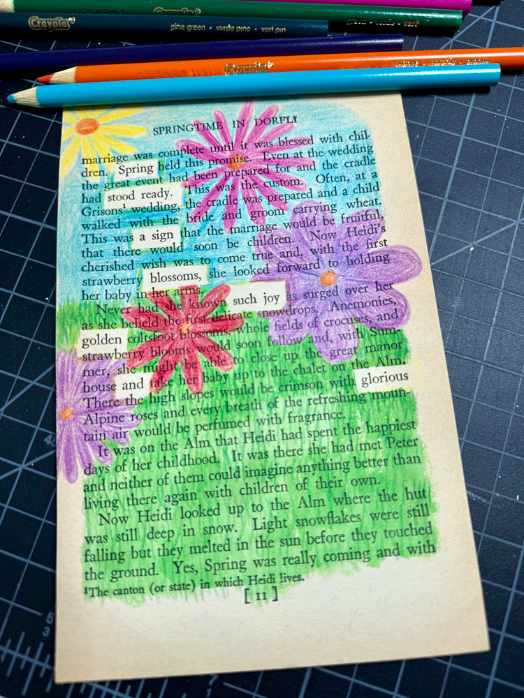 Blackout Poetry Spark Kits