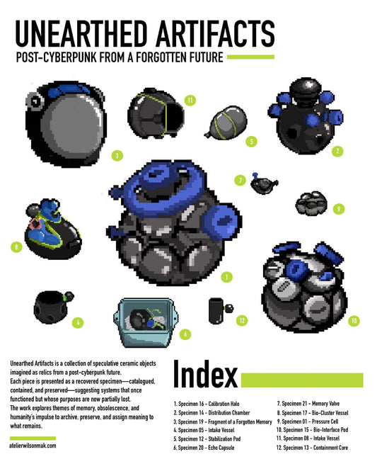 Unearthed Artifacts - limited edition poster