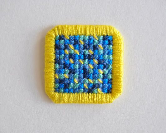 Glitch X-Stitch Patch