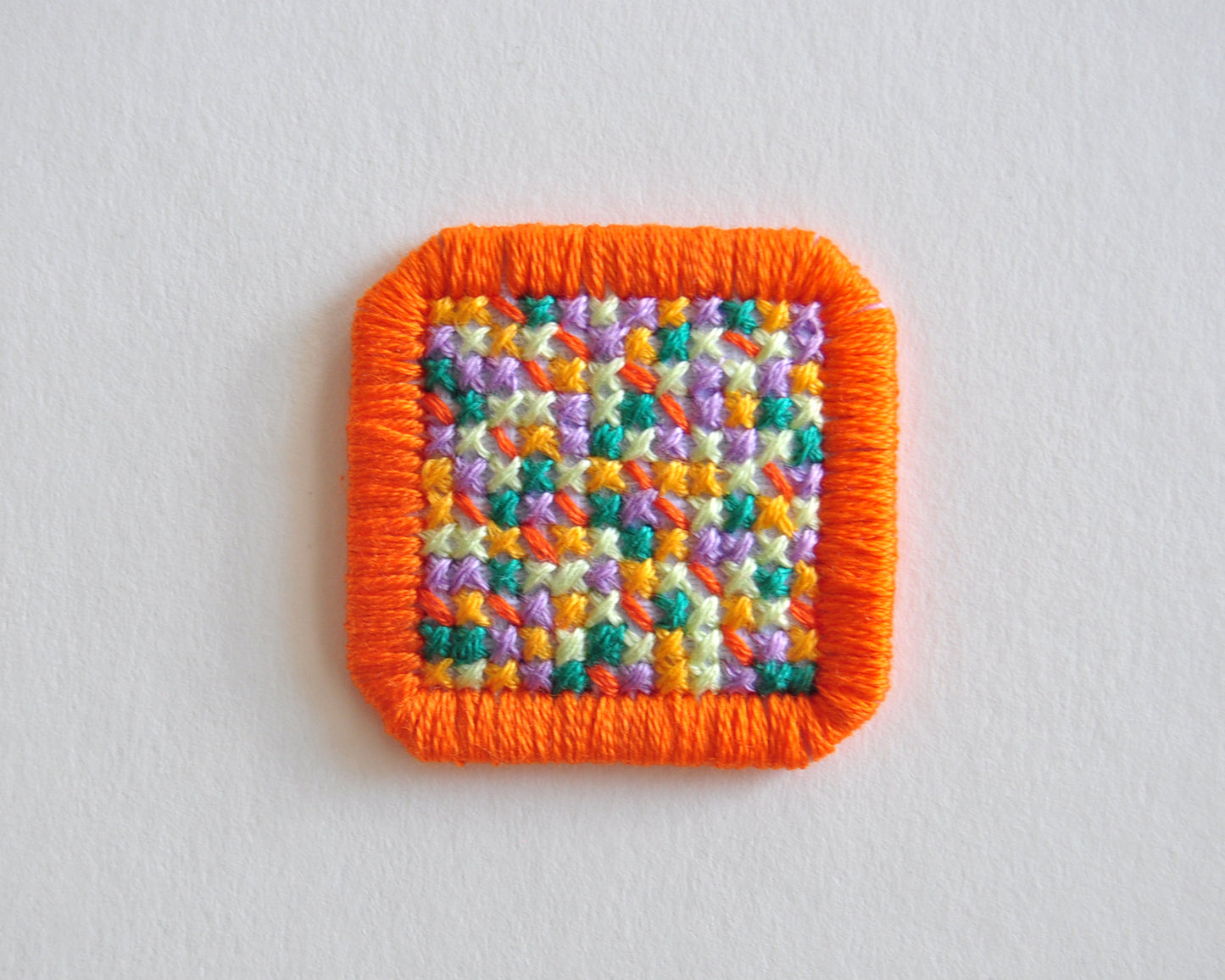 Glitch X-Stitch Patch