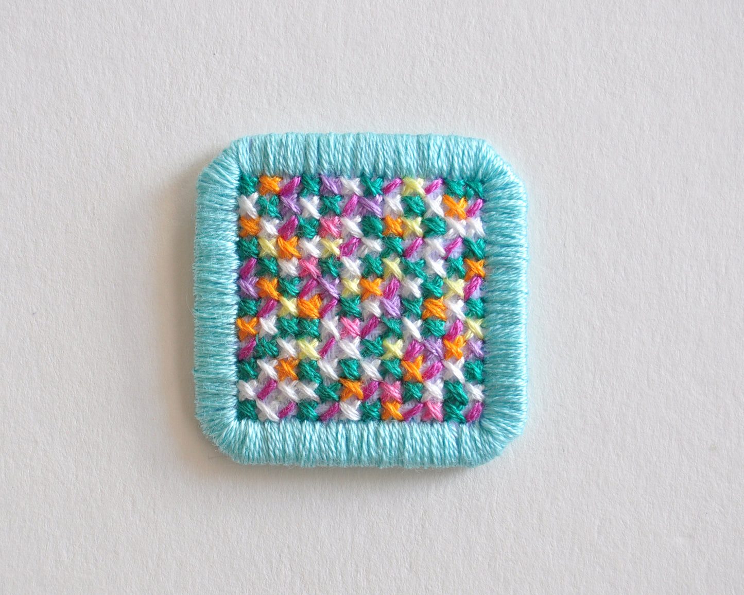 Glitch X-Stitch Patch