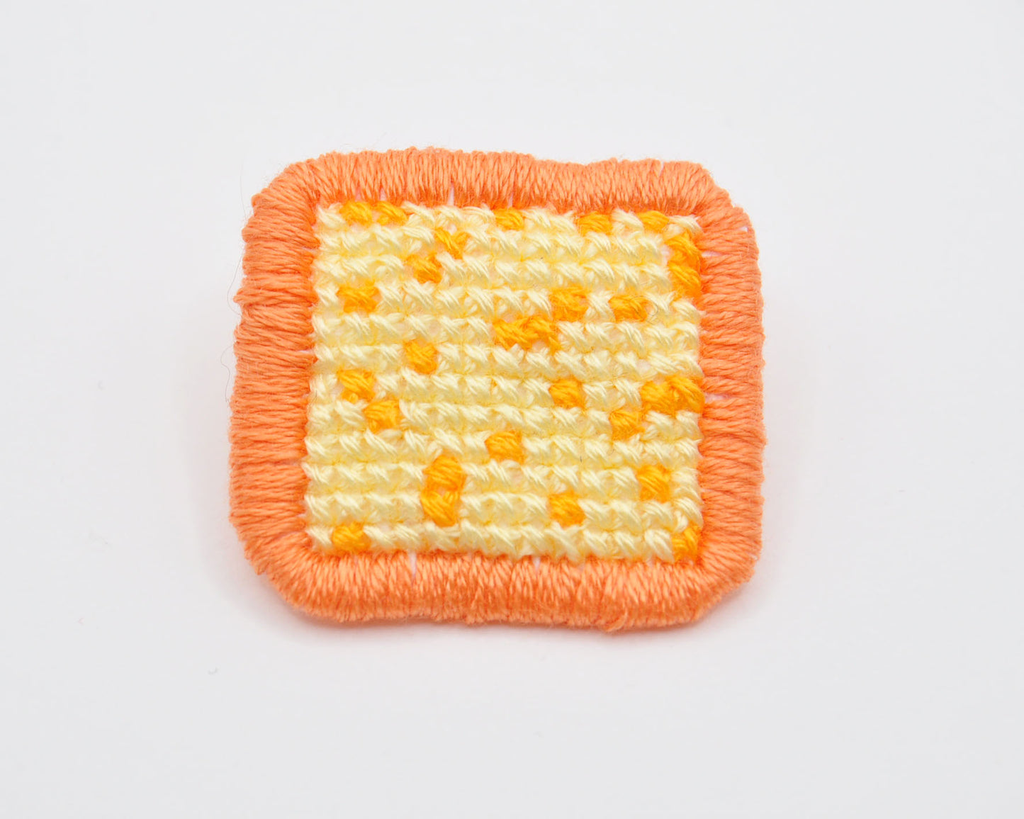 Glitch X-Stitch Pin