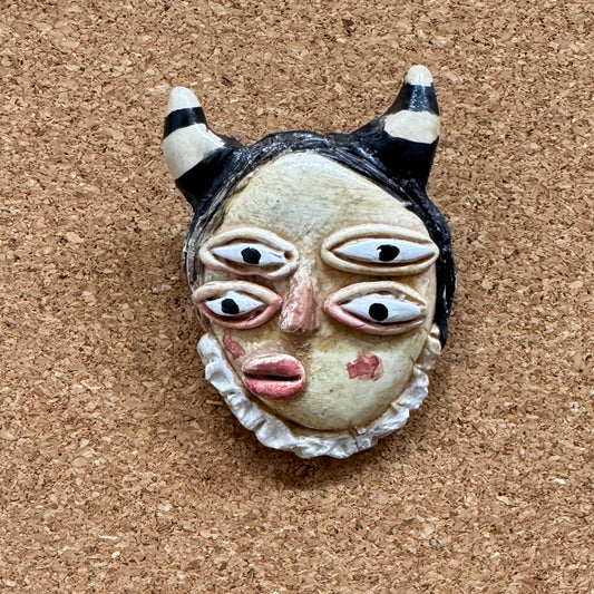 Kiss Me, Four Eyes Brooch