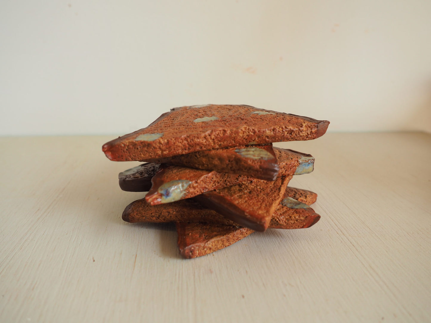 Stack of Moldy Rye Toast (Ergotism)