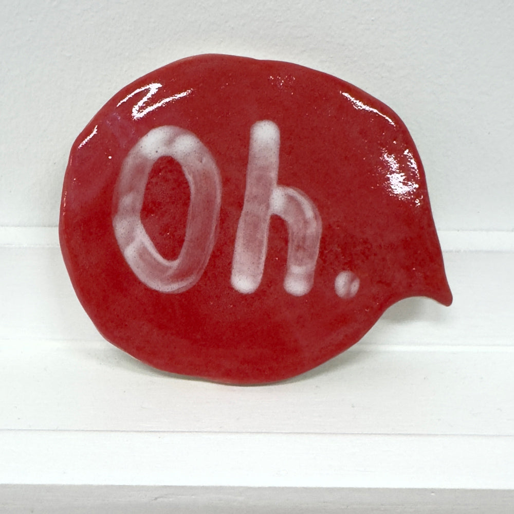 Ceramic Speech Bubbles