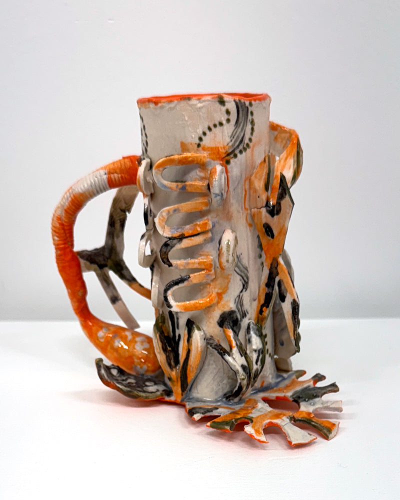 Mug - orange (tall)