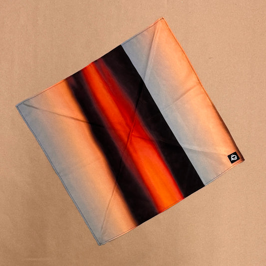 Uni Design / Laura Clark Collab scarf - sunset