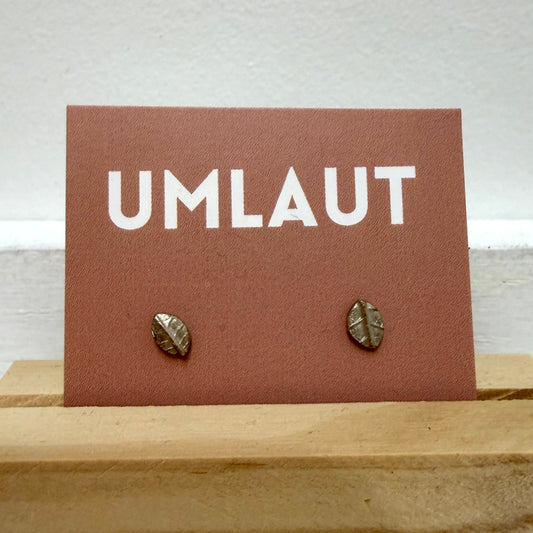 Smoke Bush sterling silver studs