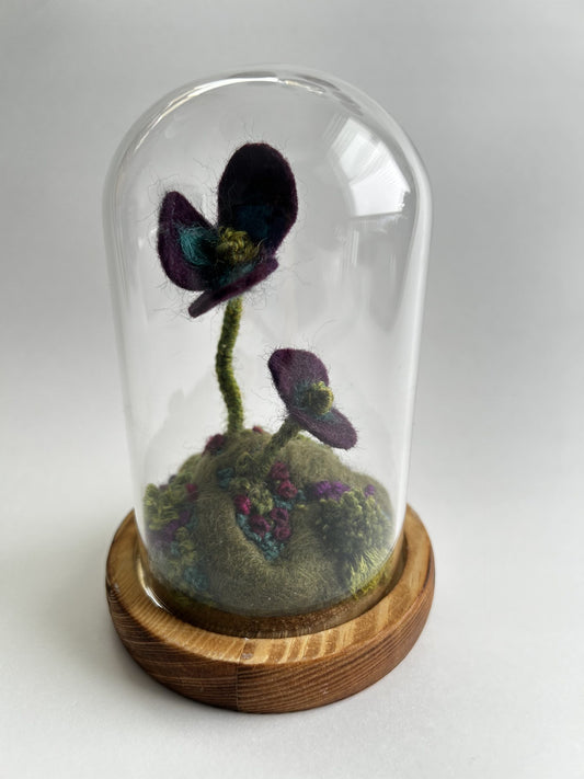 Tiny Garden: Fibre Art Terrarium